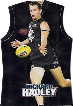 2009 Select AFL Pinnacle - Holographic Guernseys #GDC30 Richard Hadley Front